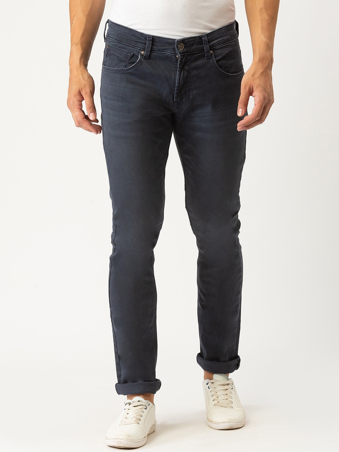 

SPYKAR Men Grey Super Skinny Fit Rovers Jeans