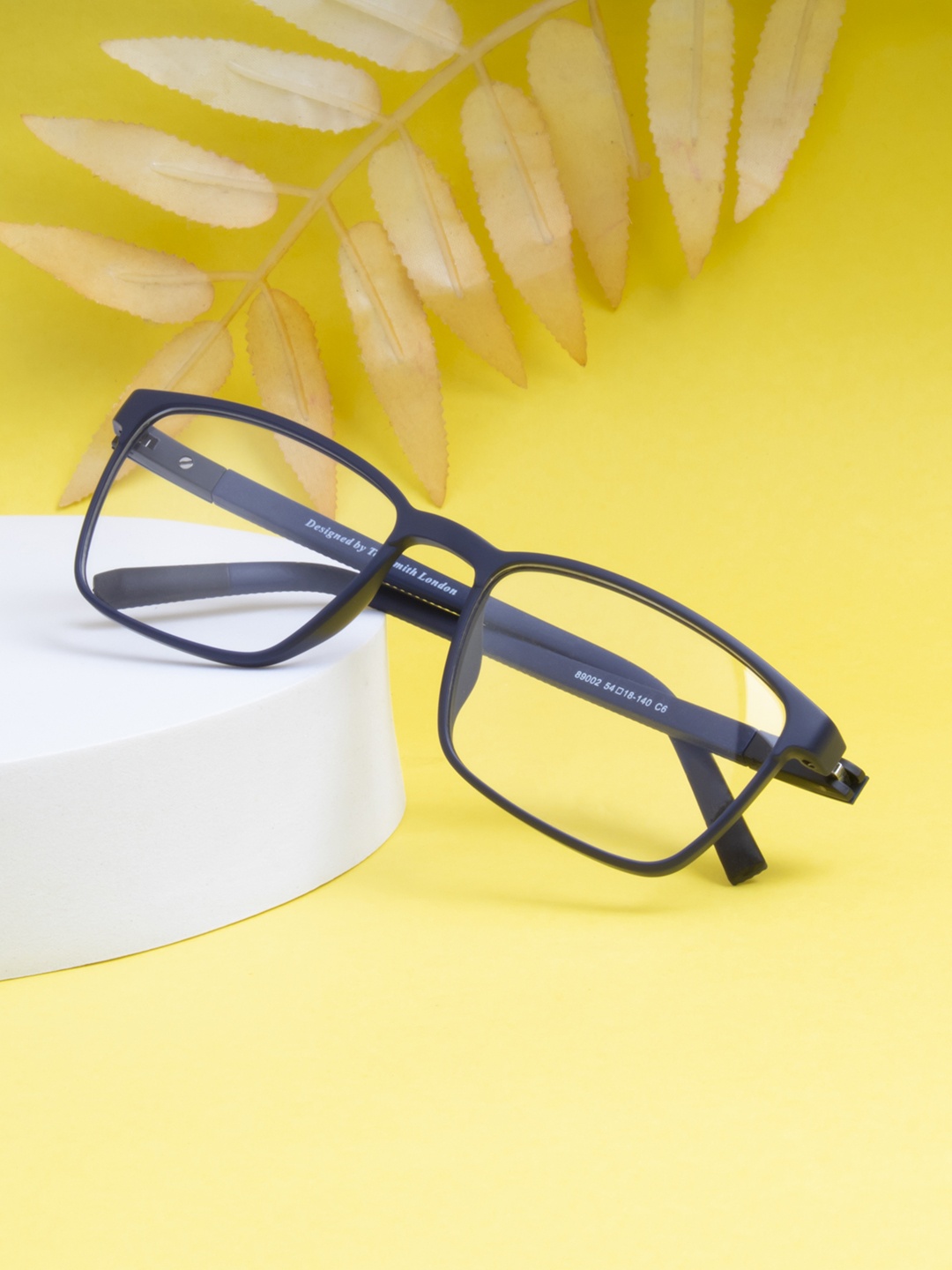 

Ted Smith Unisex Blue Full Rim Wayfarer Frames Eyeglasses