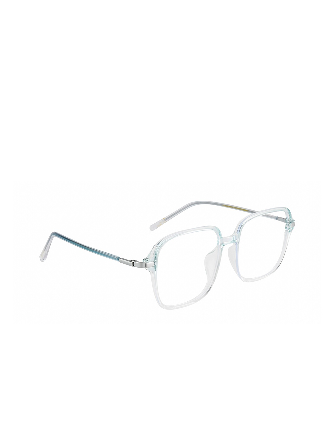 

Ted Smith Unisex Blue Full Rim Square Frames Eyeglasses