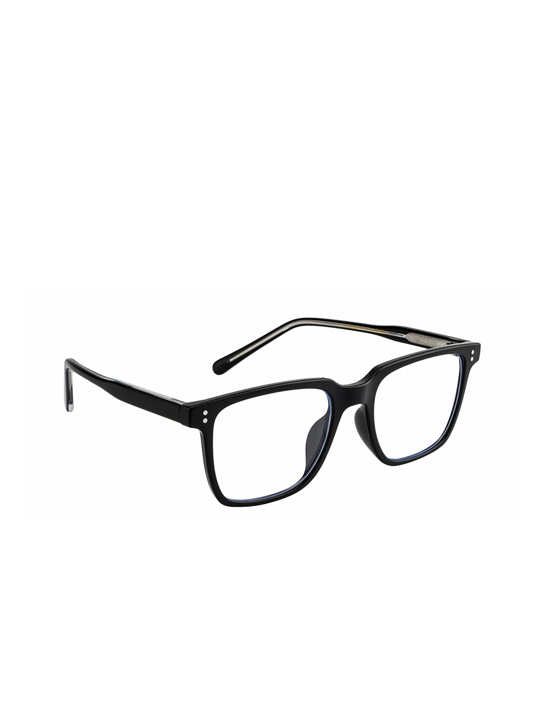 

Ted Smith Unisex Black Full Rim Wayfarer Frames TS-369_BLK