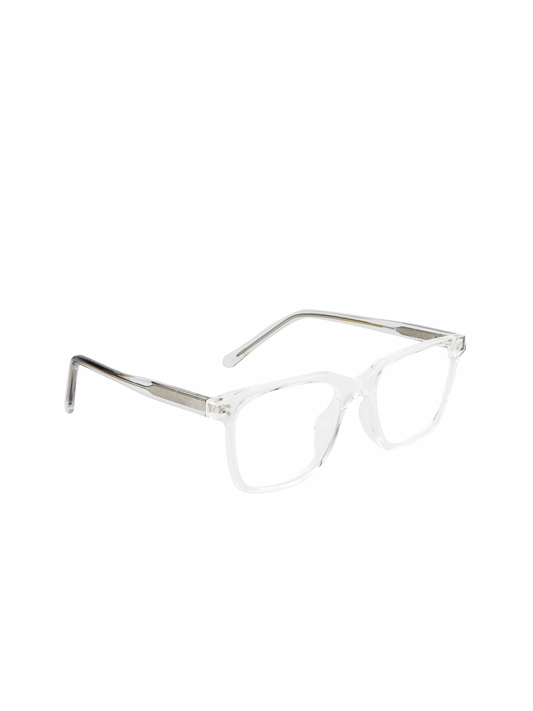 

Ted Smith Unisex Transparent Full Rim Wayfarer Frames