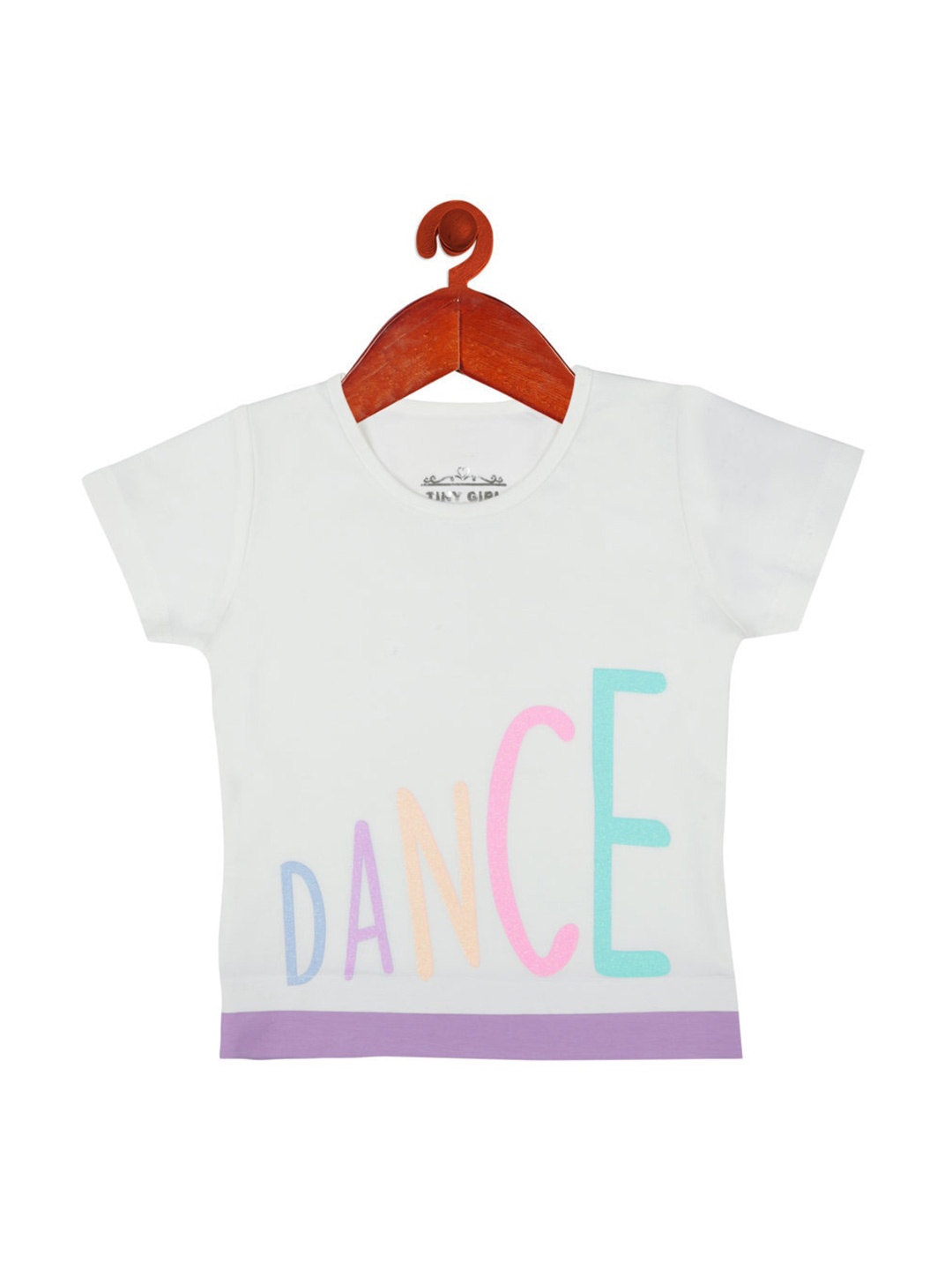 

Tiny Girl Off White Print Top