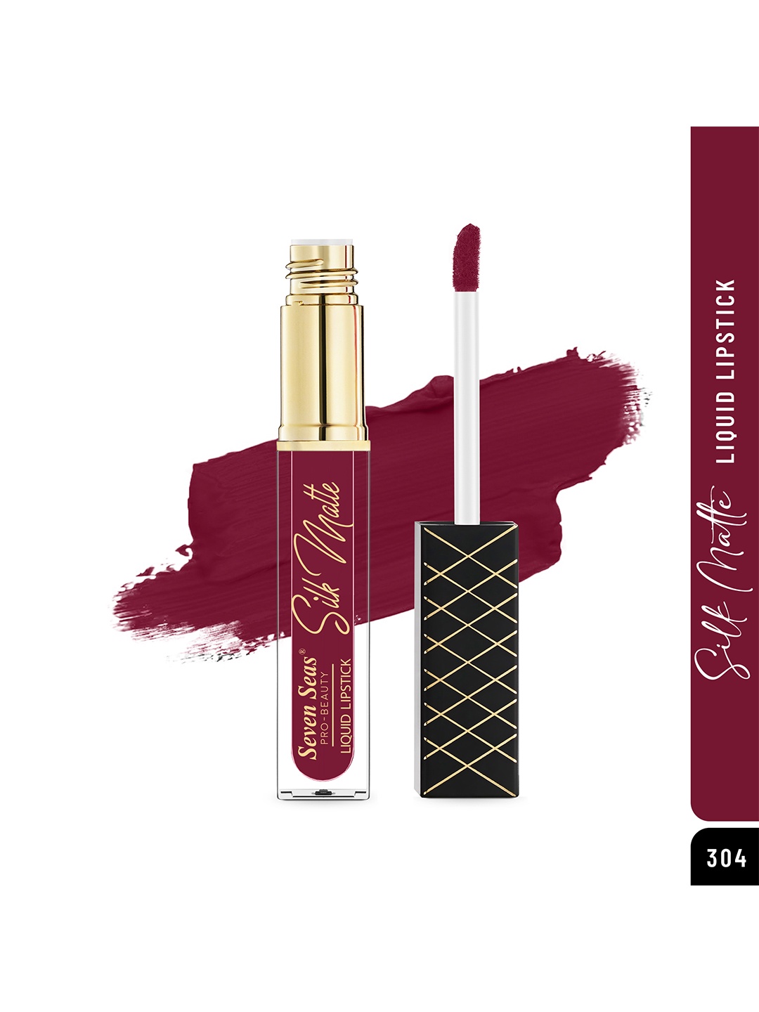 

Seven Seas Silk Matte Liquid Lipstick 8g - Crown Of Thorns-I, Magenta