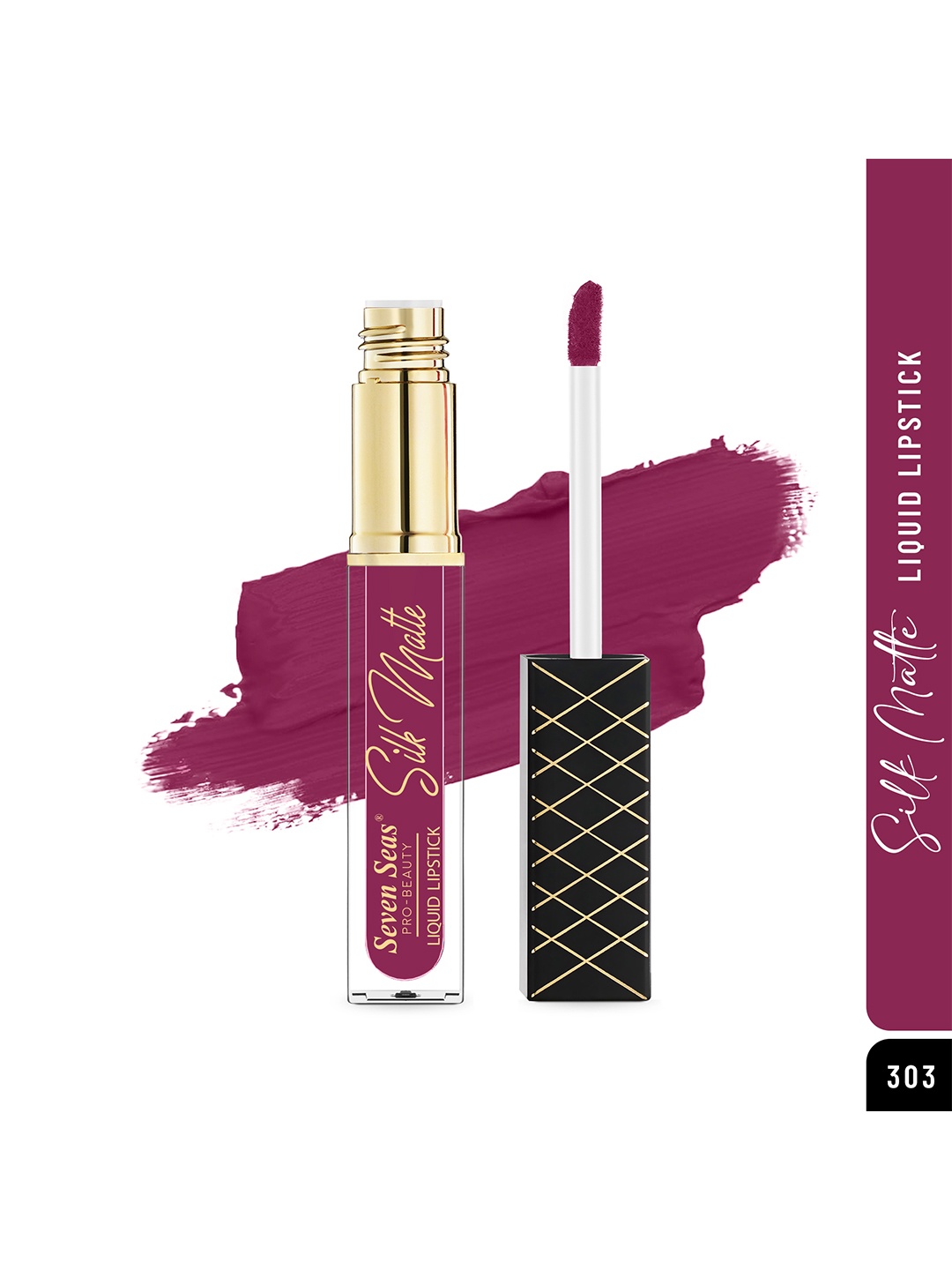 

Seven Seas Transfer Proof Silk Matte Liquid Lipstick 8 g - Rose 2, Pink