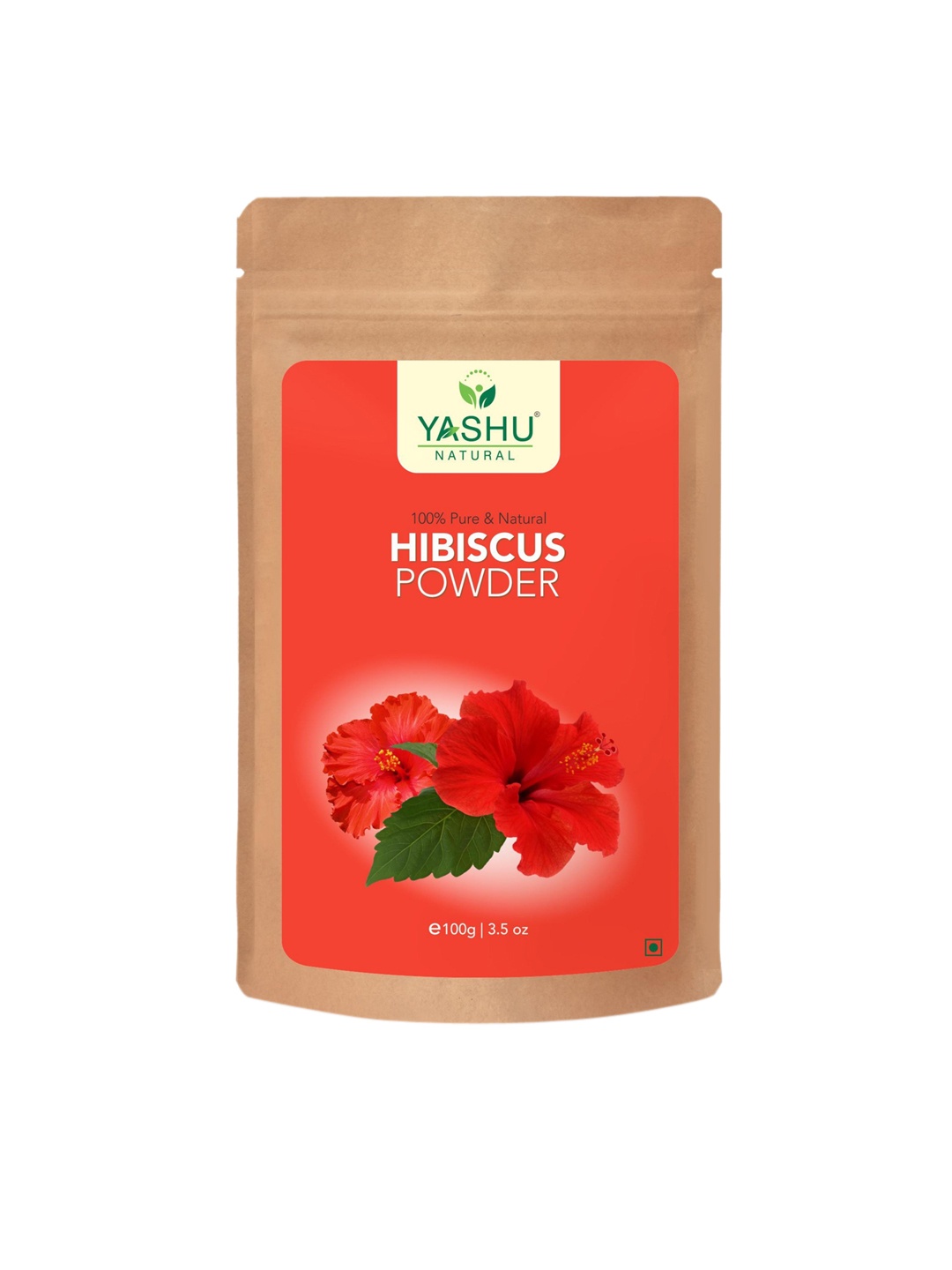 

YASHU 100% Pure & Natural Hibiscus Powder for Hair Growth - 100 g, Red