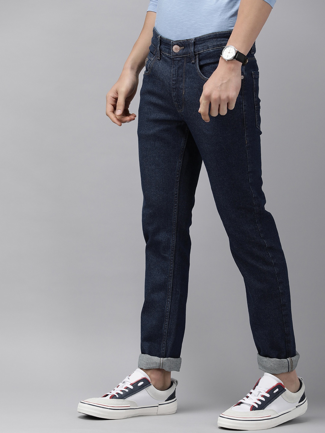 

U.S. Polo Assn. Denim Co. Denim Co Men Blue Skinny Fit Stretchable Casual Jeans