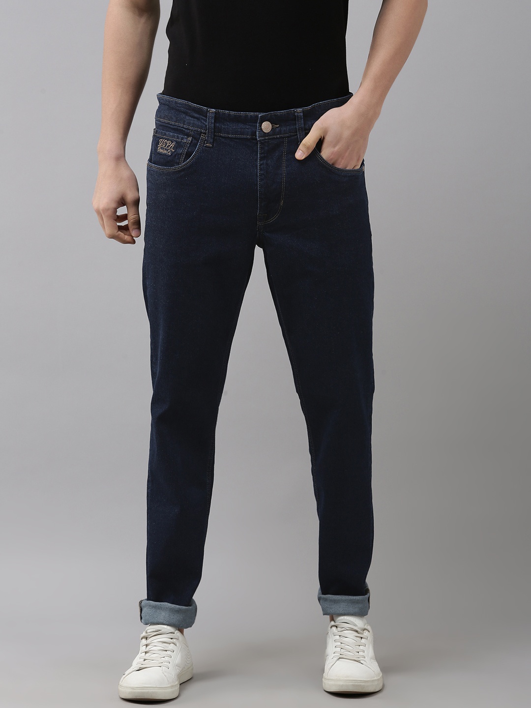 

U.S. Polo Assn. Denim Co. Men Blue Slim Fit Stretchable Jeans