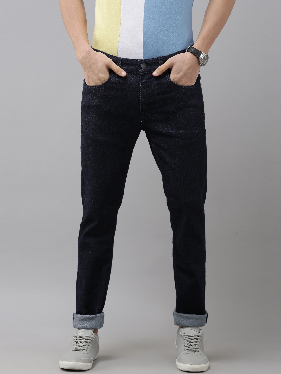 

U.S. Polo Assn. Denim Co. Men Blue Skinny Fit Stretchable Jeans