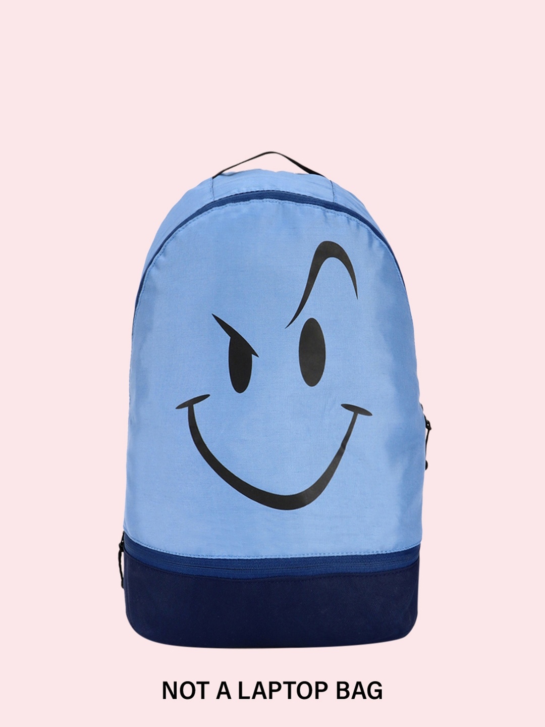 

Bewakoof Unisex Blue Graphic Printed Backpack