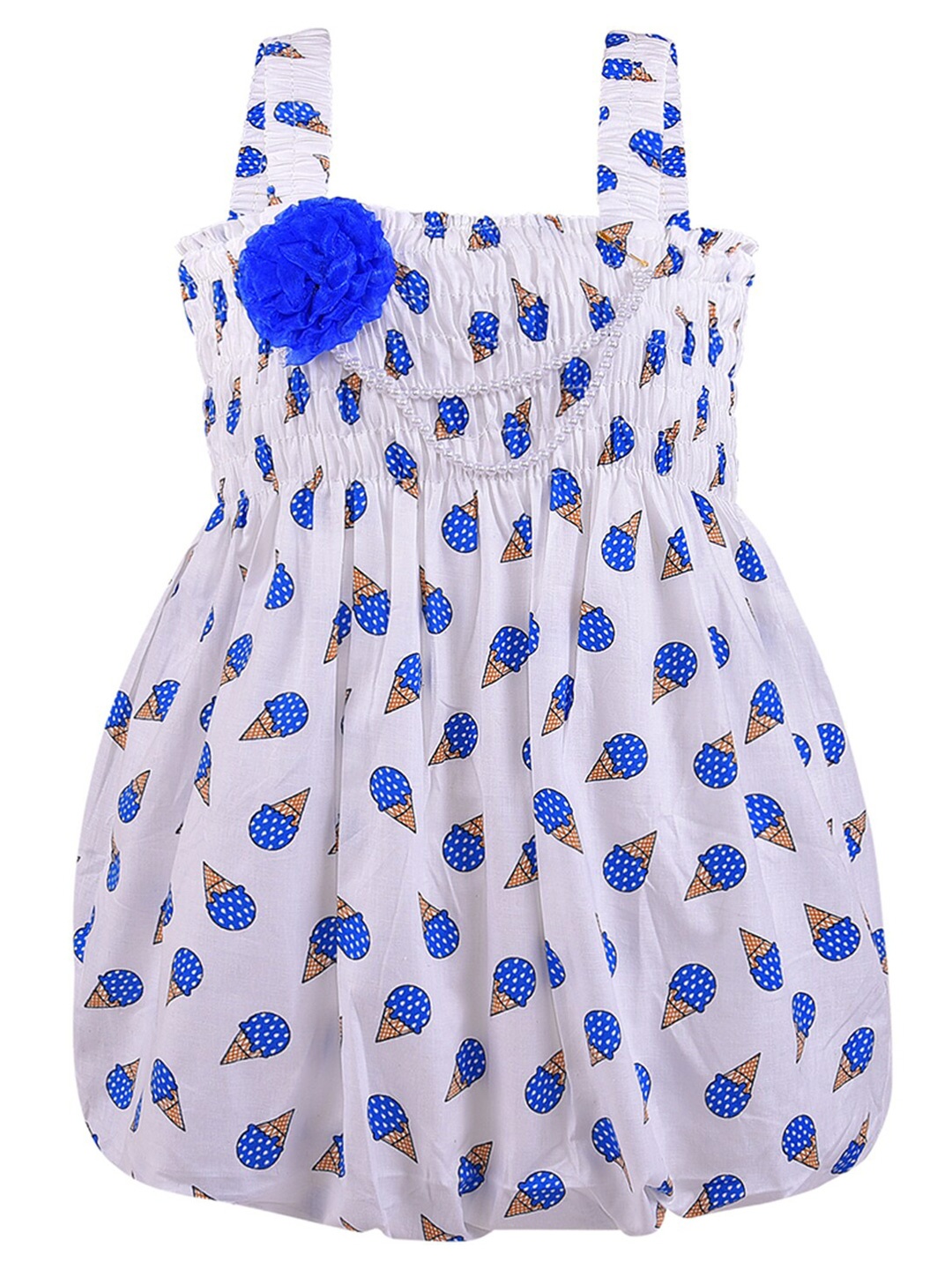 

Wish Karo Girls Blue Peplum Dress