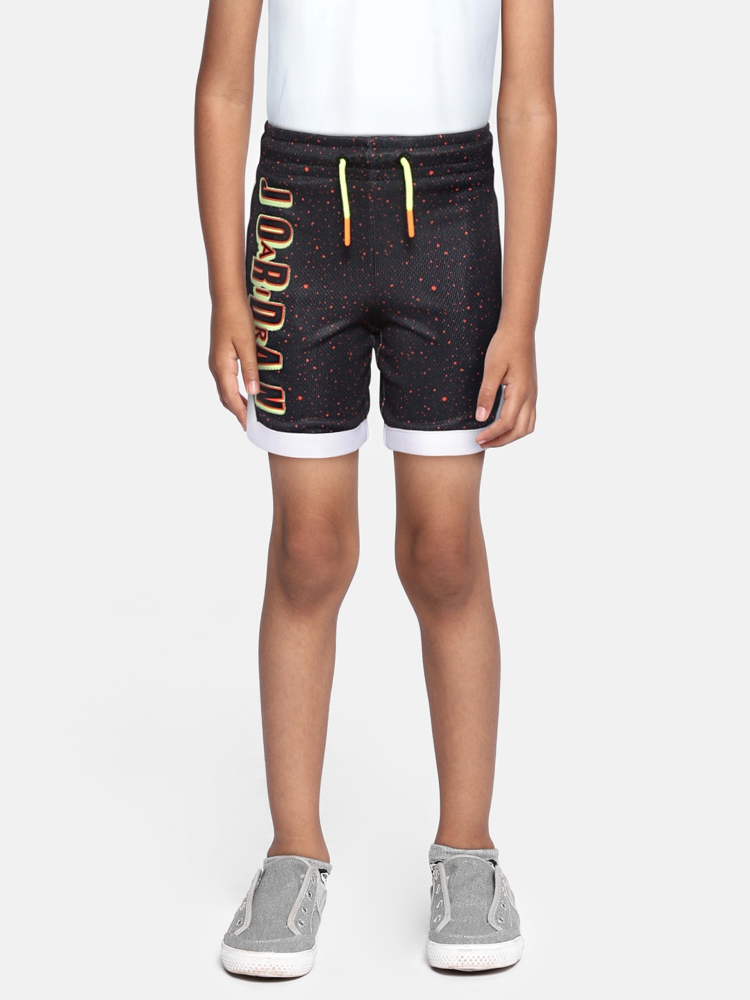 

Jordan Boys Black Printed Cosmic Ooze Sports Shorts