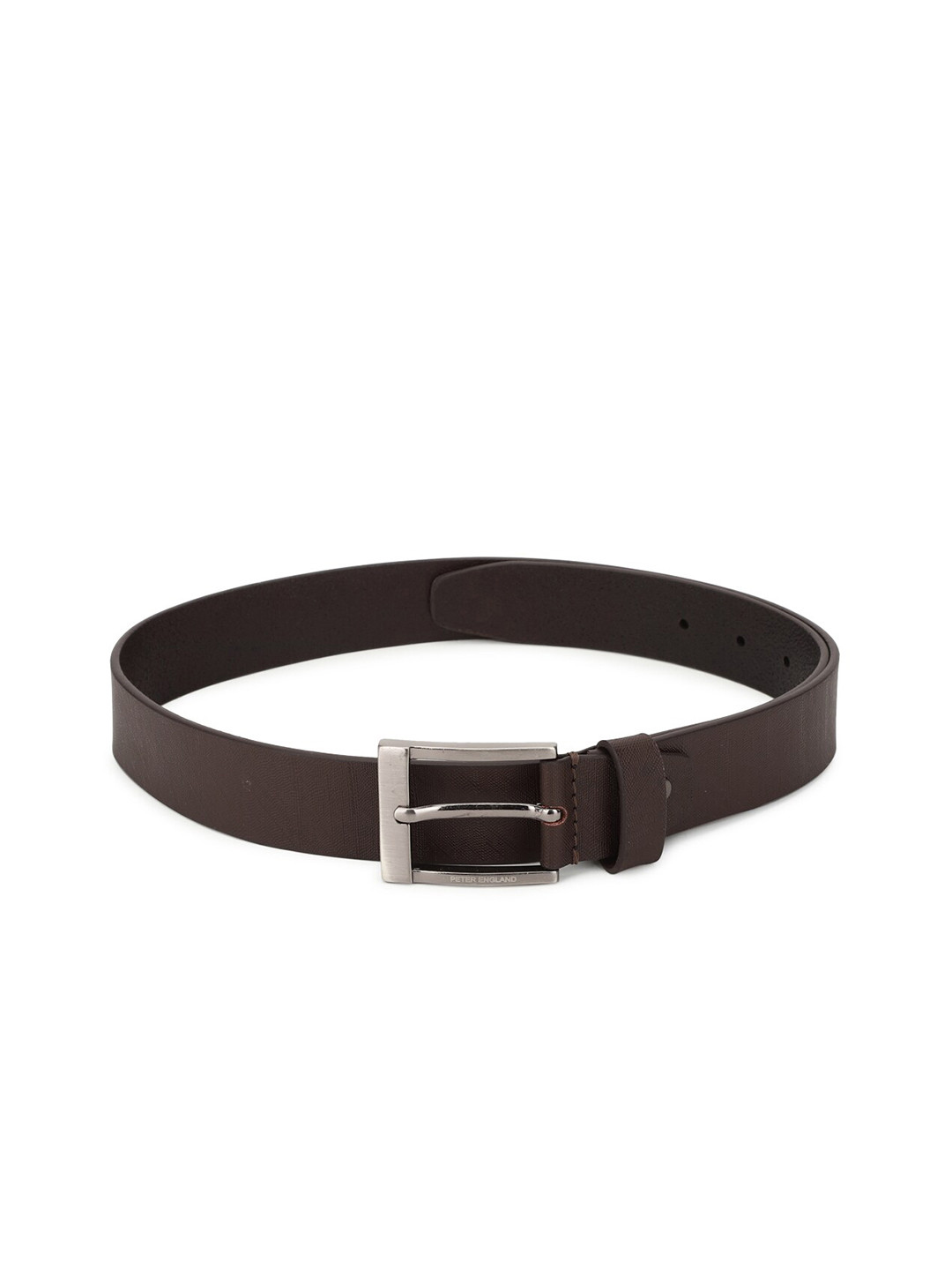 

Peter England Men Brown Leather Belt