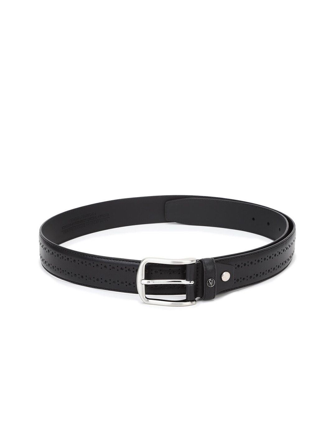 

Van Heusen Men Black Leather Belt