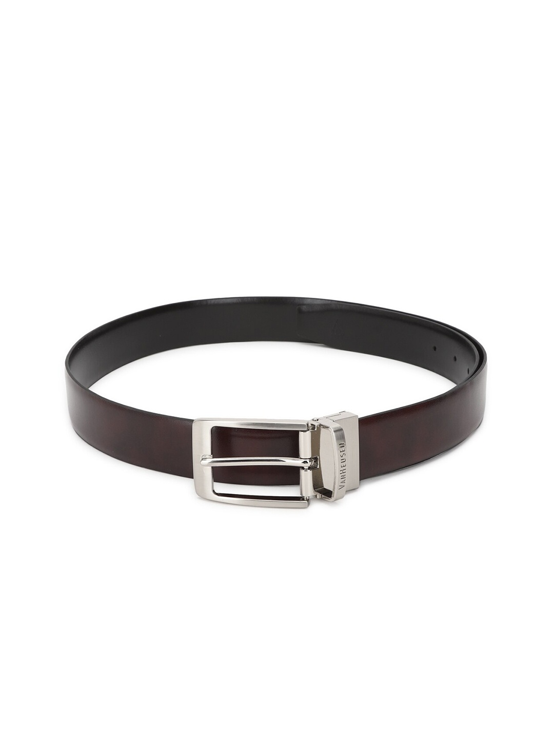 

Van Heusen Men Brown Leather Formal Belt