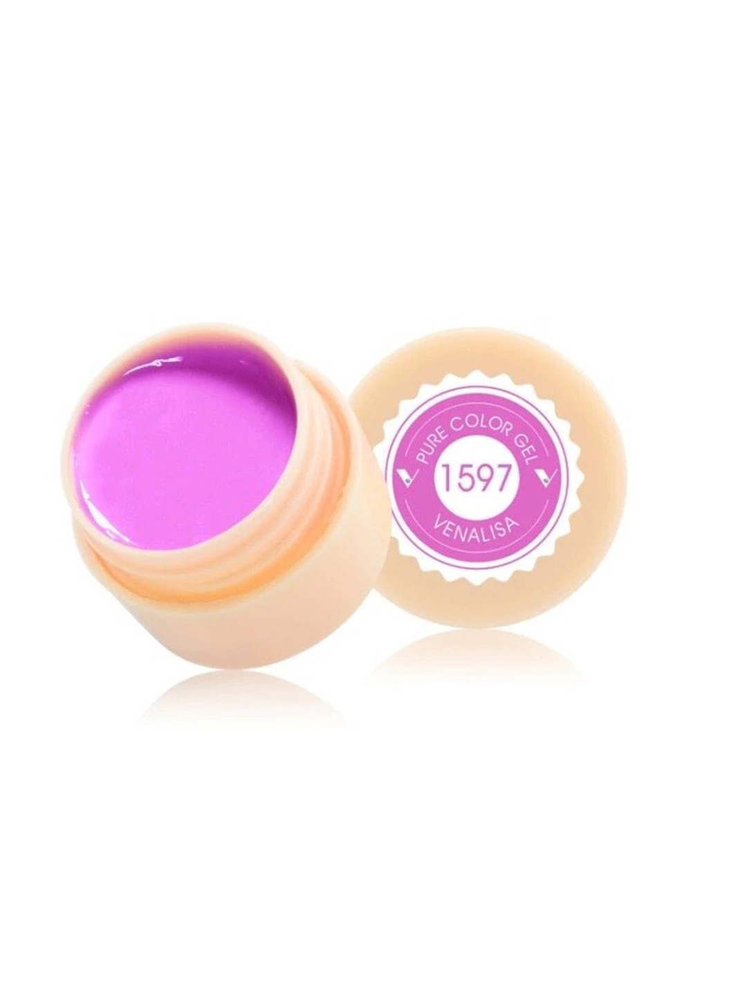 

VENALISA Pure Color LED & UV Gel Nail Polish 5 ml - 1597, Pink
