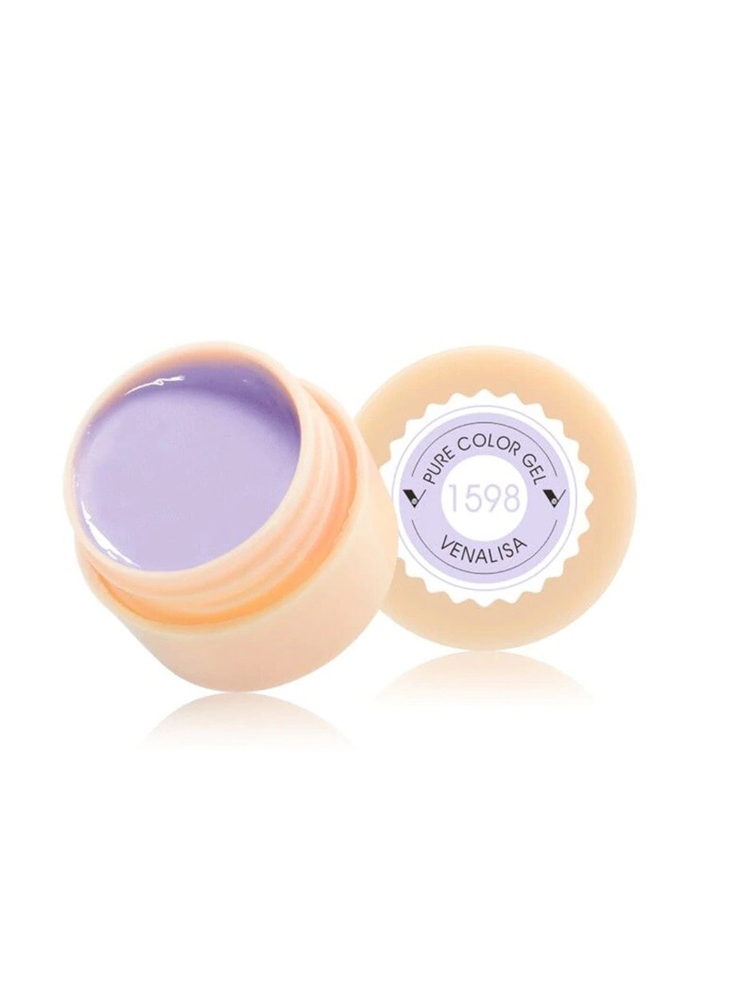 

VENALISA Pure Color LED & UV Gel Nail Polish - Shade 1598, Lavender