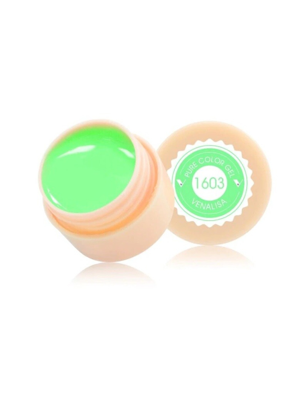 

VENALISA Pure Color LED & UV Gel Nail Polish 5 ml - 1603, Fluorescent green