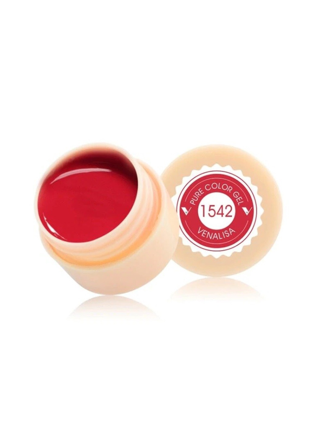 

VENALISA Pure Color LED & UV Gel Nail Polish - Shade 1542, Red