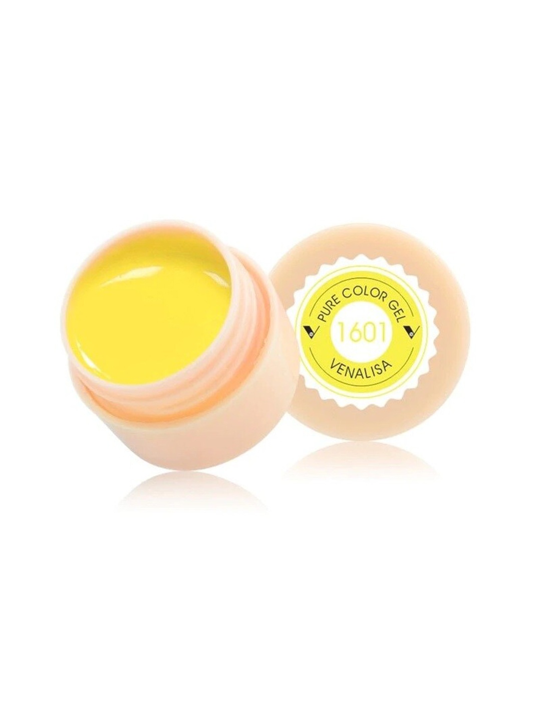 

VENALISA Pure Color LED & UV Gel Nail Polish - Shade 1601, Yellow
