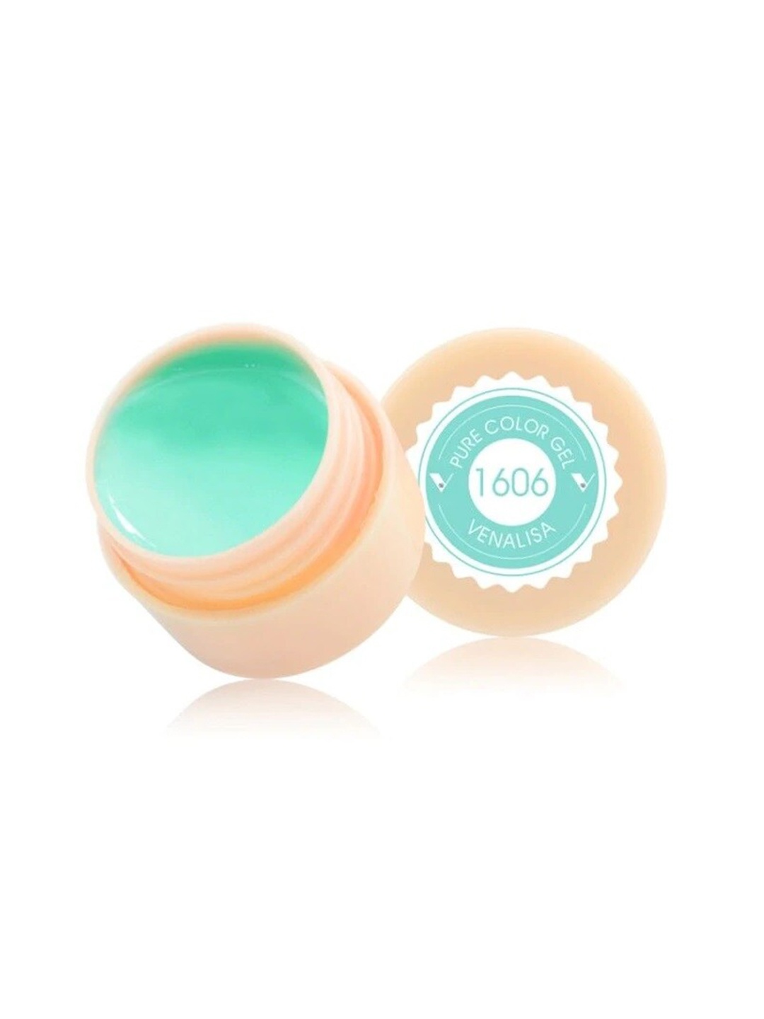 

VENALISA Pure Color LED & UV Gel Nail Polish 5 ml - 1606, Sea green