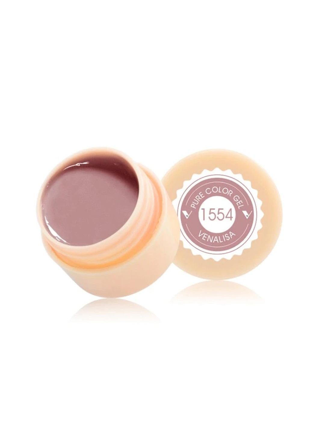 VENALISA Pure Color LED & UV Gel Nail Polish 5 ml - 1554, Beige