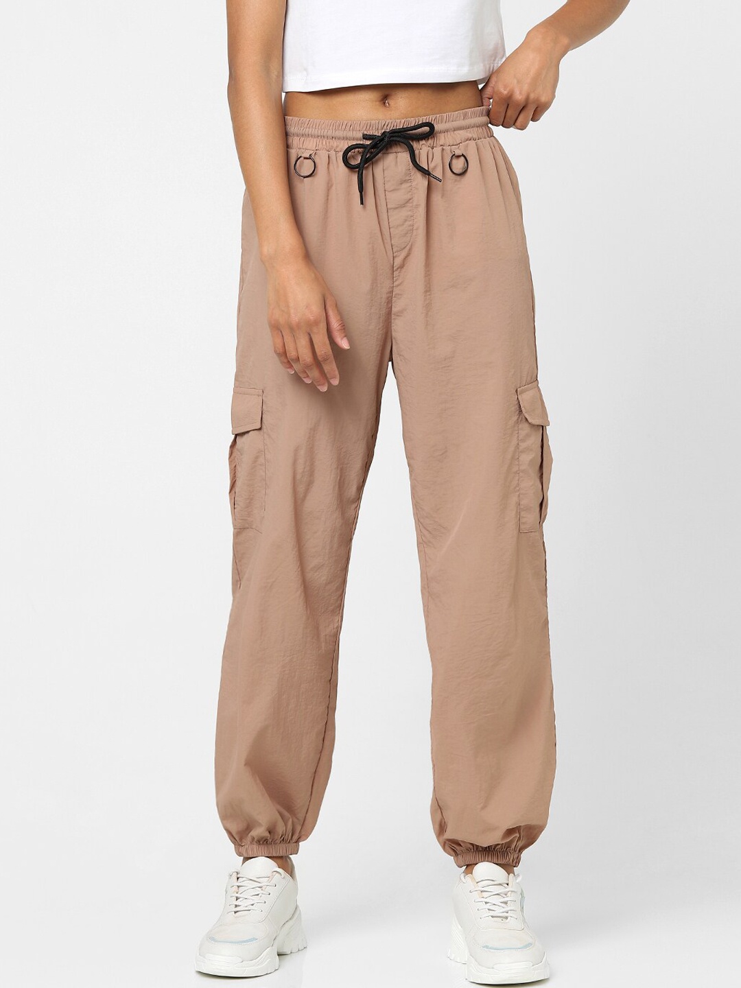 

ONLY Women Brown Joggers