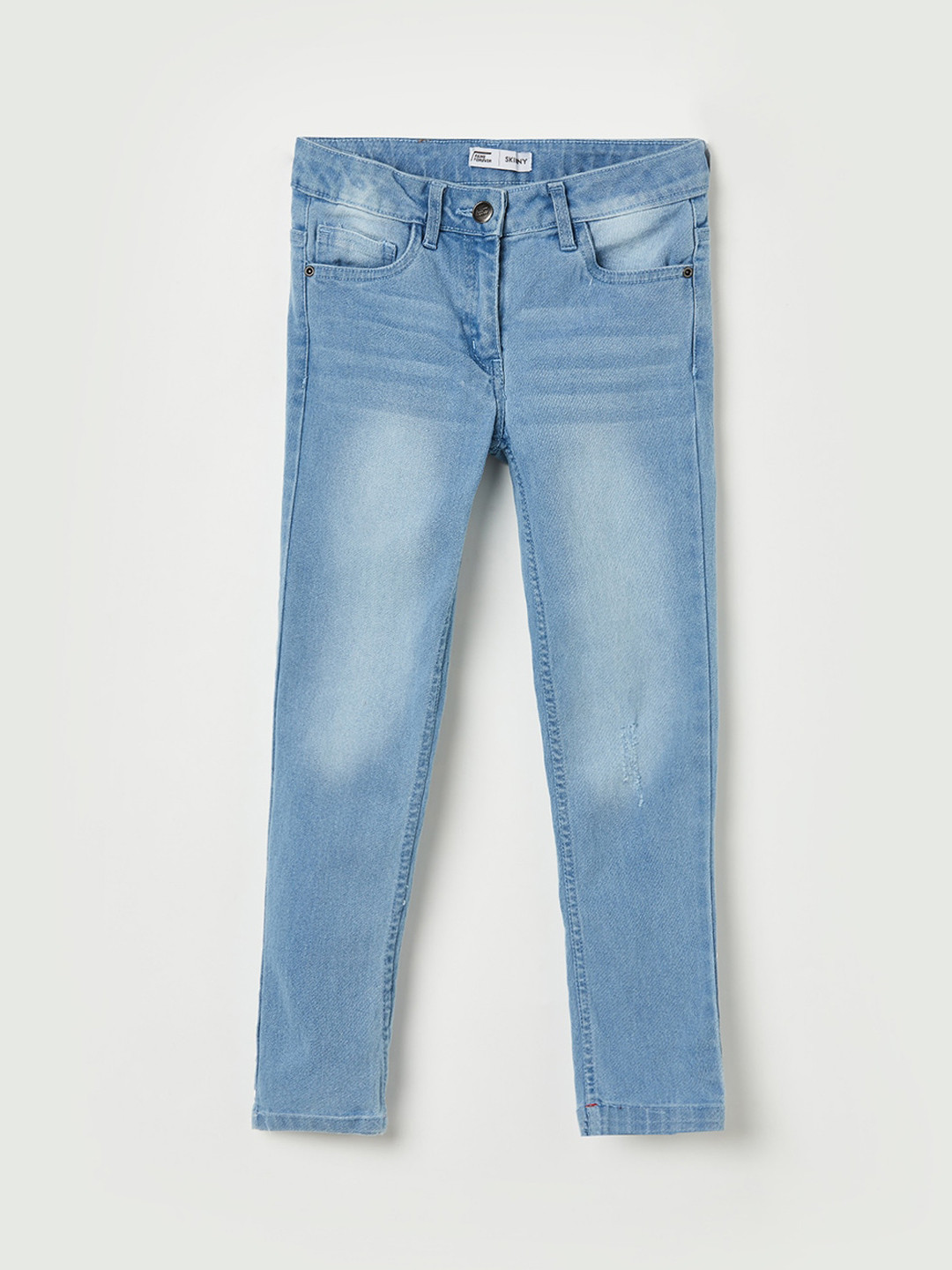 

Fame Forever by Lifestyle Girls Blue High-Rise Light Fade Jeans