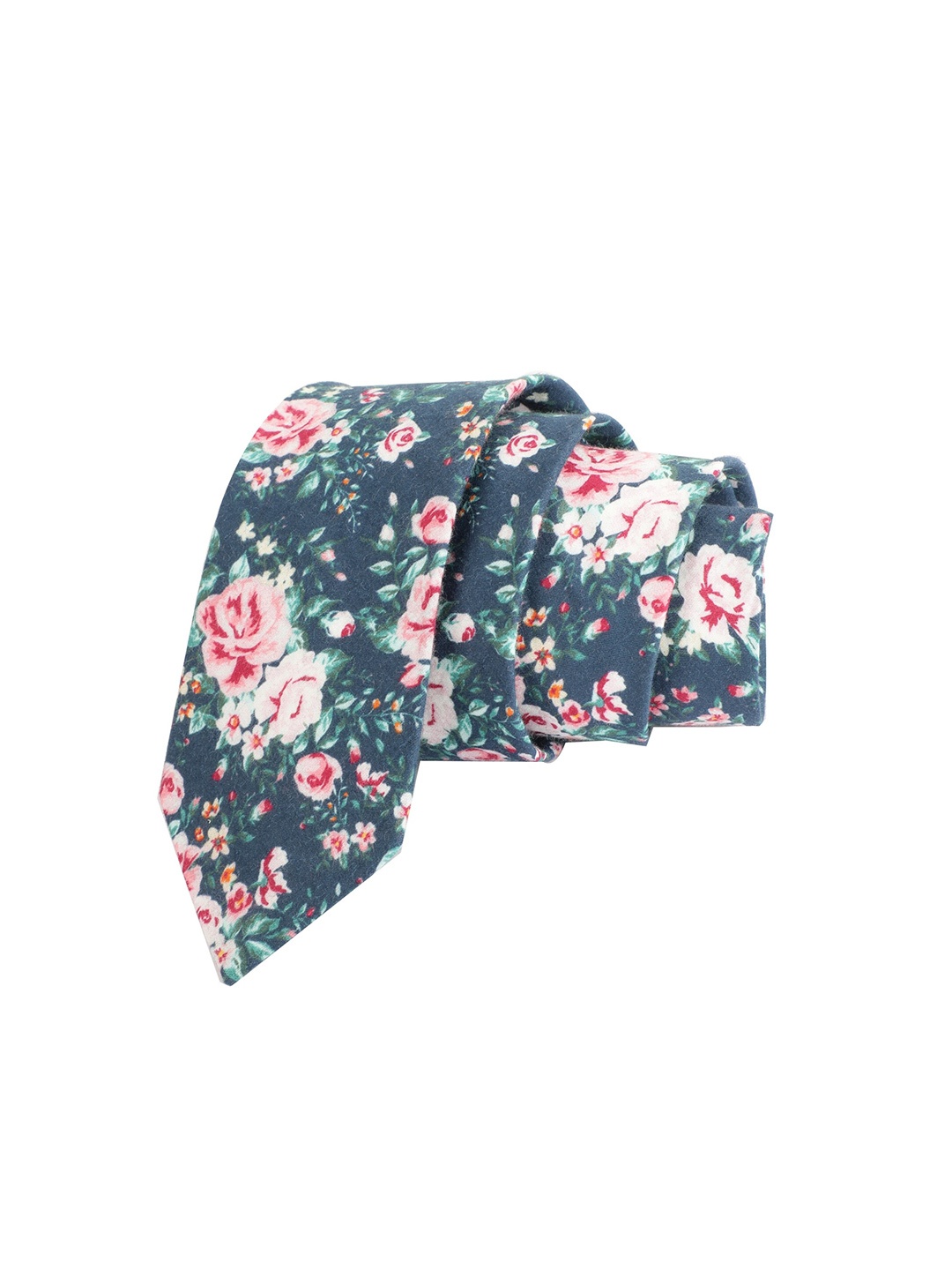 

Alvaro Castagnino Men Blue & Pink Printed Skinny Casual Tie