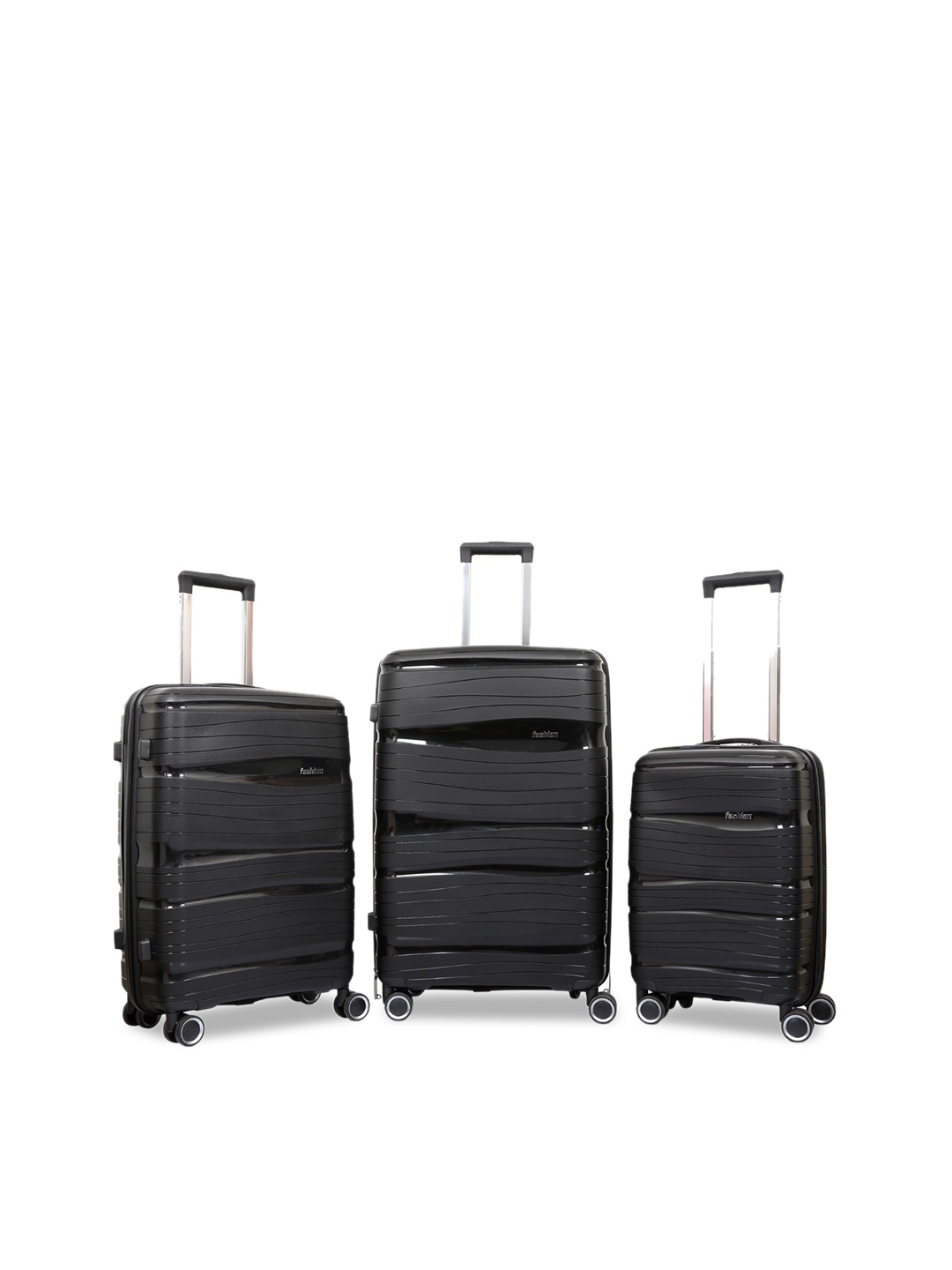 

Polo Class Set of 3 Black Trolley Bags