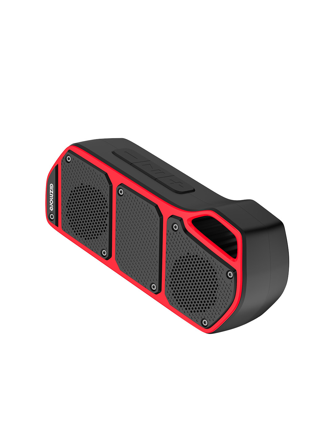

GIZMORE Red & Black Solid Portable Bluetooth Speakers