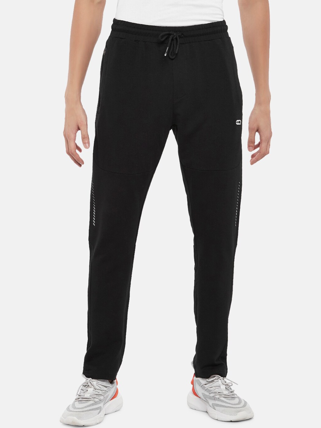 

Ajile by Pantaloons Men Black Solid Track Pants