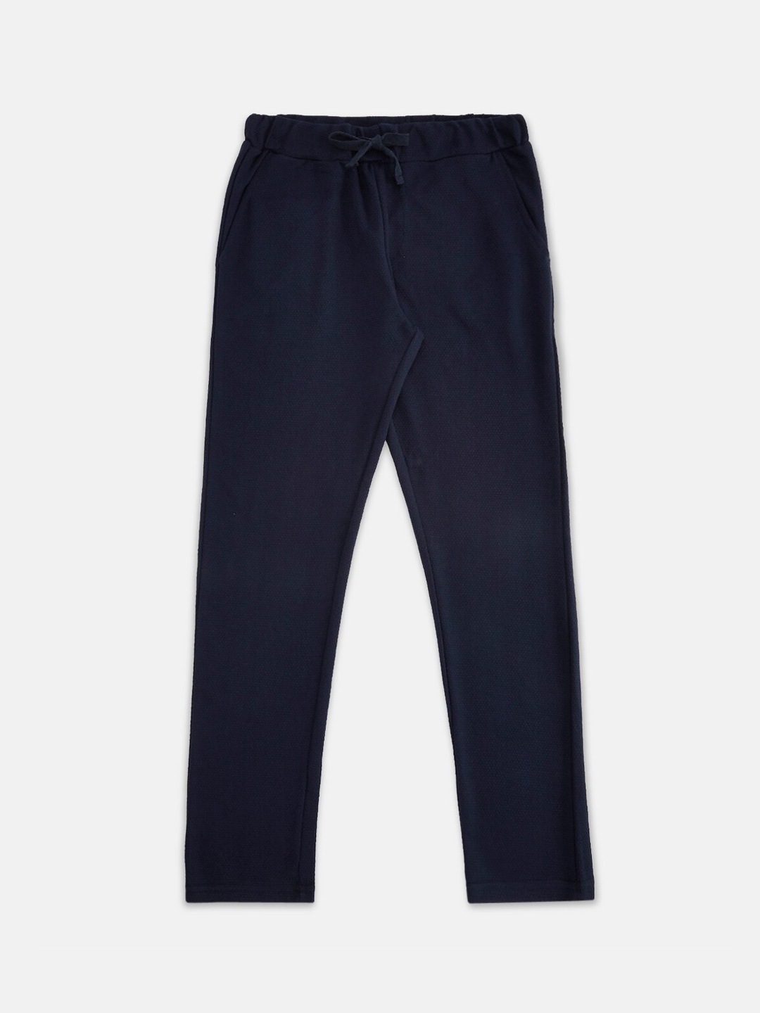 

Pantaloons Junior Boys Navy Blue Solid Track Pants