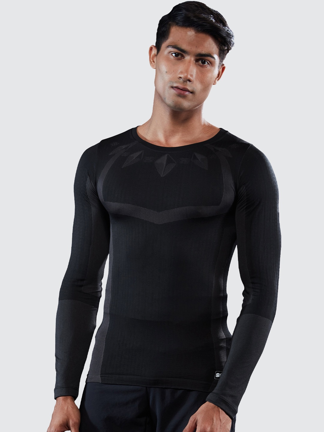 

The Souled Store Men Black Printed T-shirt