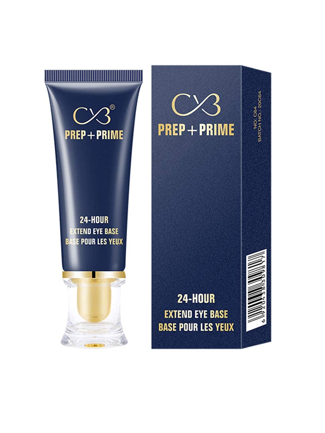 

CVB Prep + Prime 24 Hours Extended Eye Base - 30 ml, Navy blue