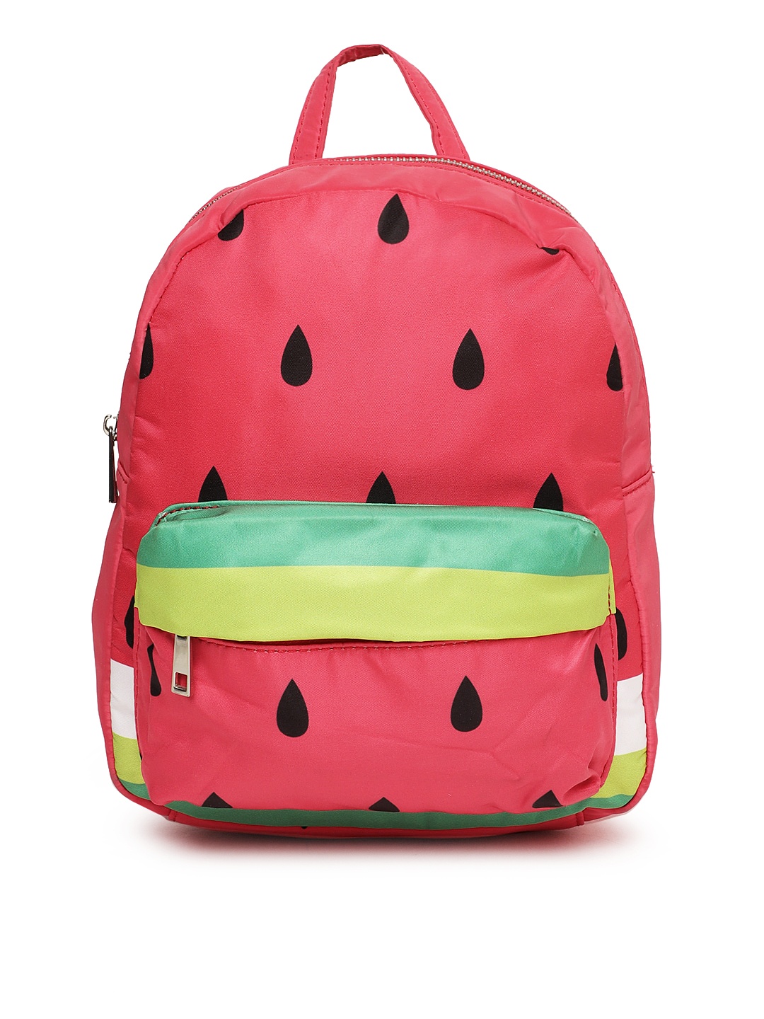 

FOREVER 21 Women Pink Printed Backpack