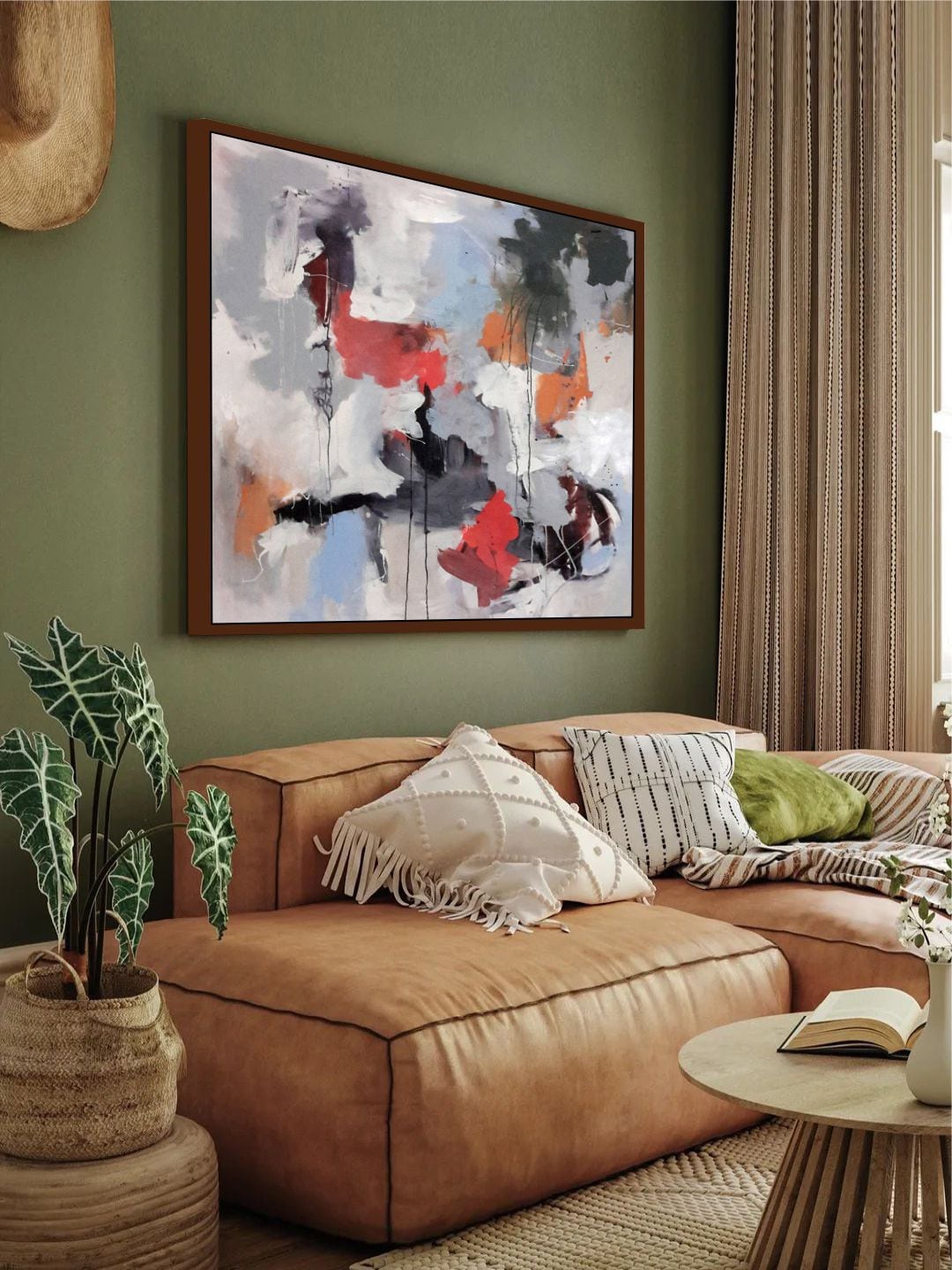 

The Art House Multi Abstract Painting