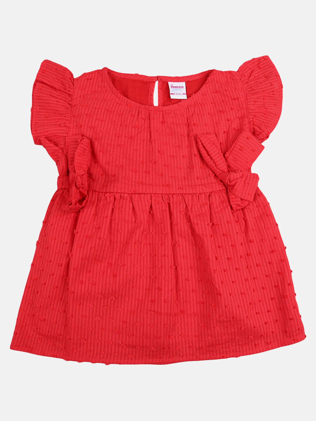 

V-Mart Girls Red Solid Top