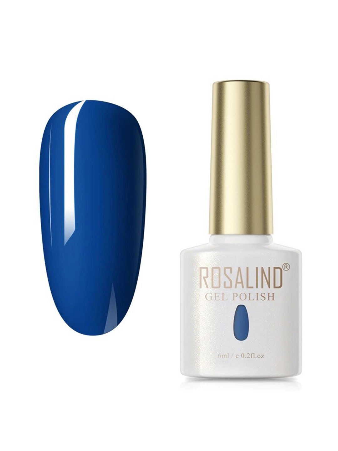 

ROSALIND Soak Off RAE Pure Color UV LED Gel Nail Polish - PX025, Navy blue