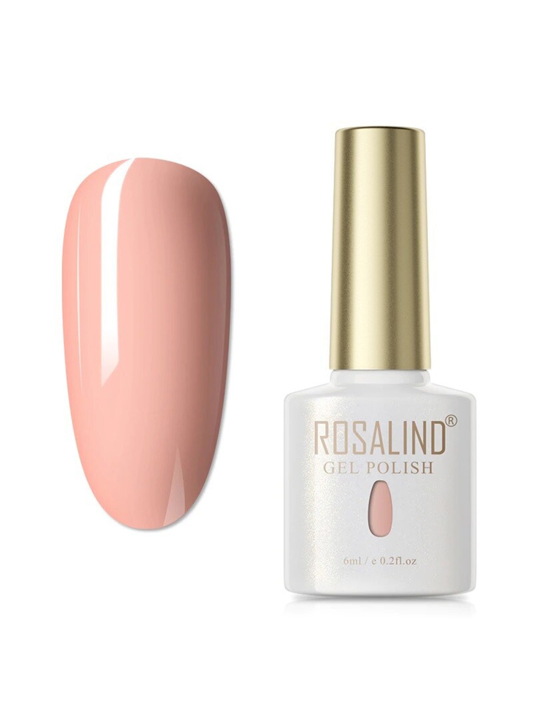 

ROSALIND Soak Off RAE Pure Color UV LED Gel Nail Polish - PX005, Pink