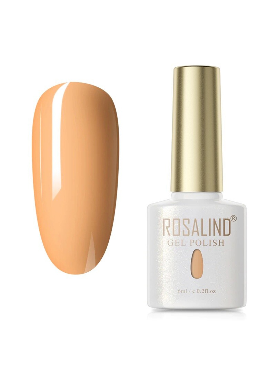 

ROSALIND Soak Off RAE Pure Color UV LED Gel Nail Polish - PX014, Peach