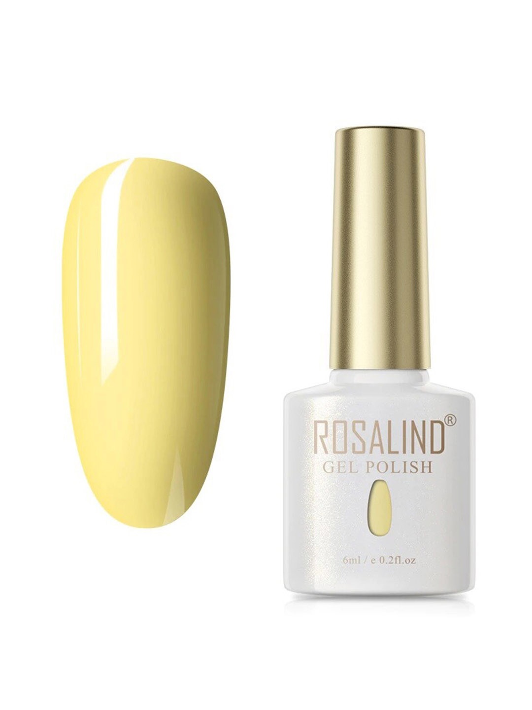 

ROSALIND Soak Off RAE Pure Color UV LED Gel Nail Polish - PX015, Yellow