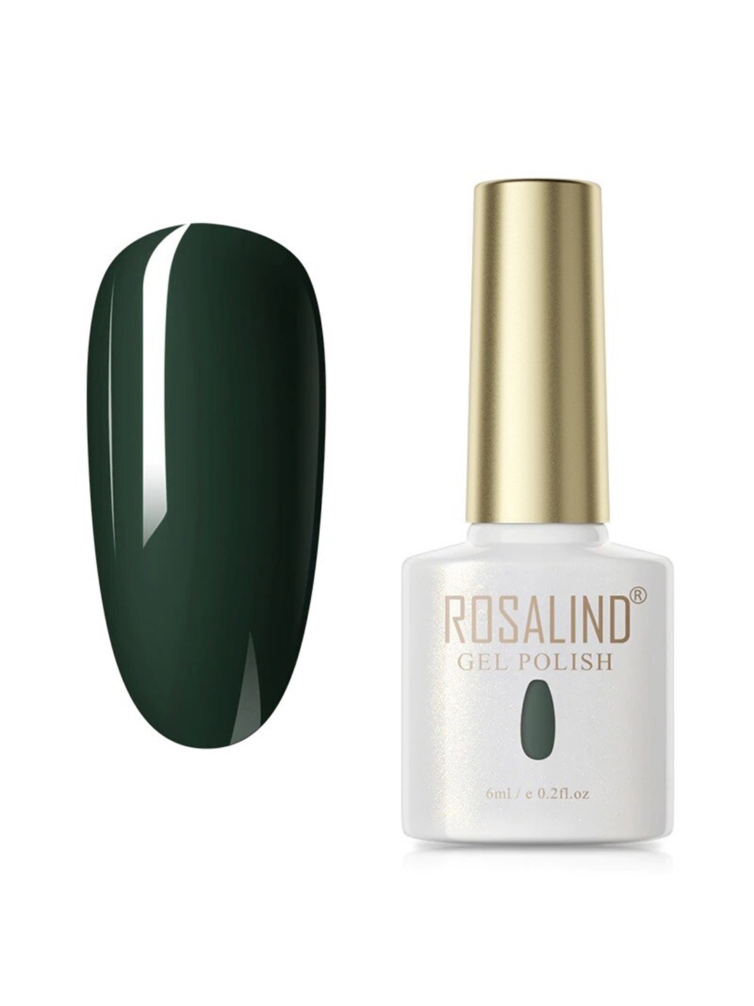 

ROSALIND Soak Off RAE Pure Color UV LED Gel Nail Polish - PX022, Olive