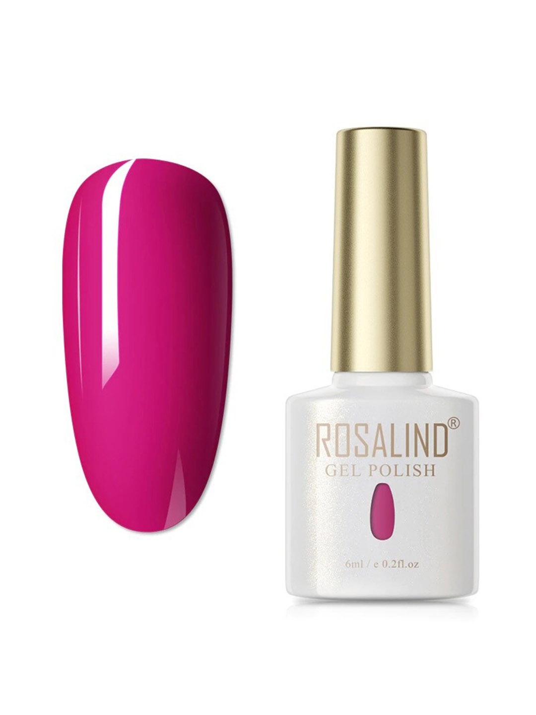 

ROSALIND Soak Off RAE Pure Color UV LED Gel Nail Polish - PX010, Magenta