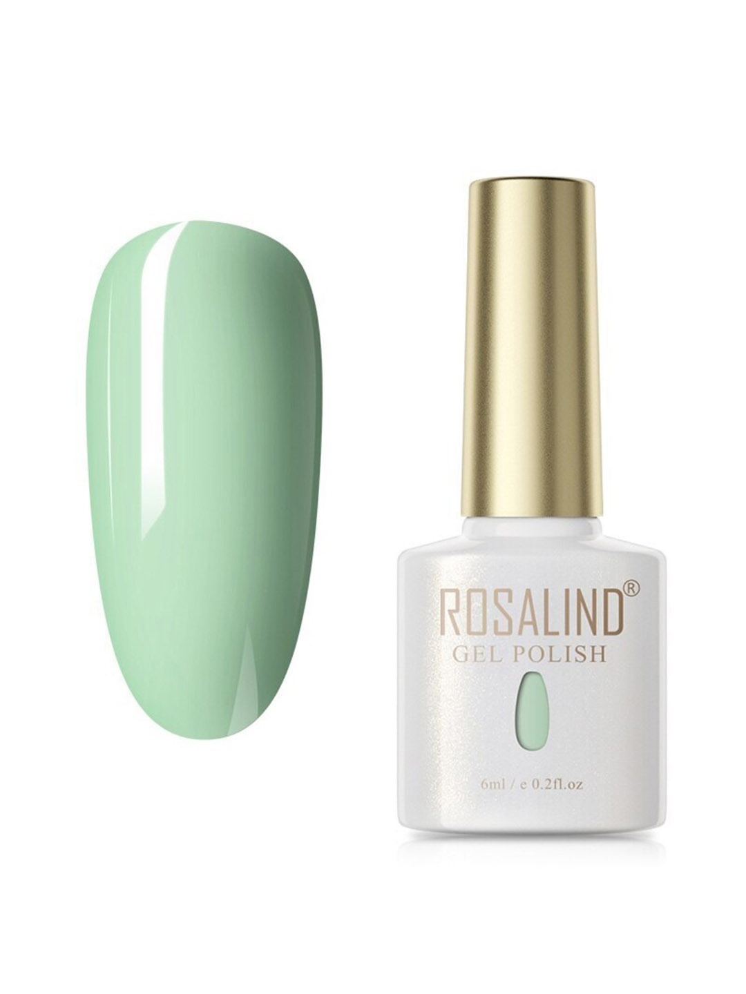 

ROSALIND Soak Off RAE Pure Color UV LED Gel Nail Polish - PX019, Green