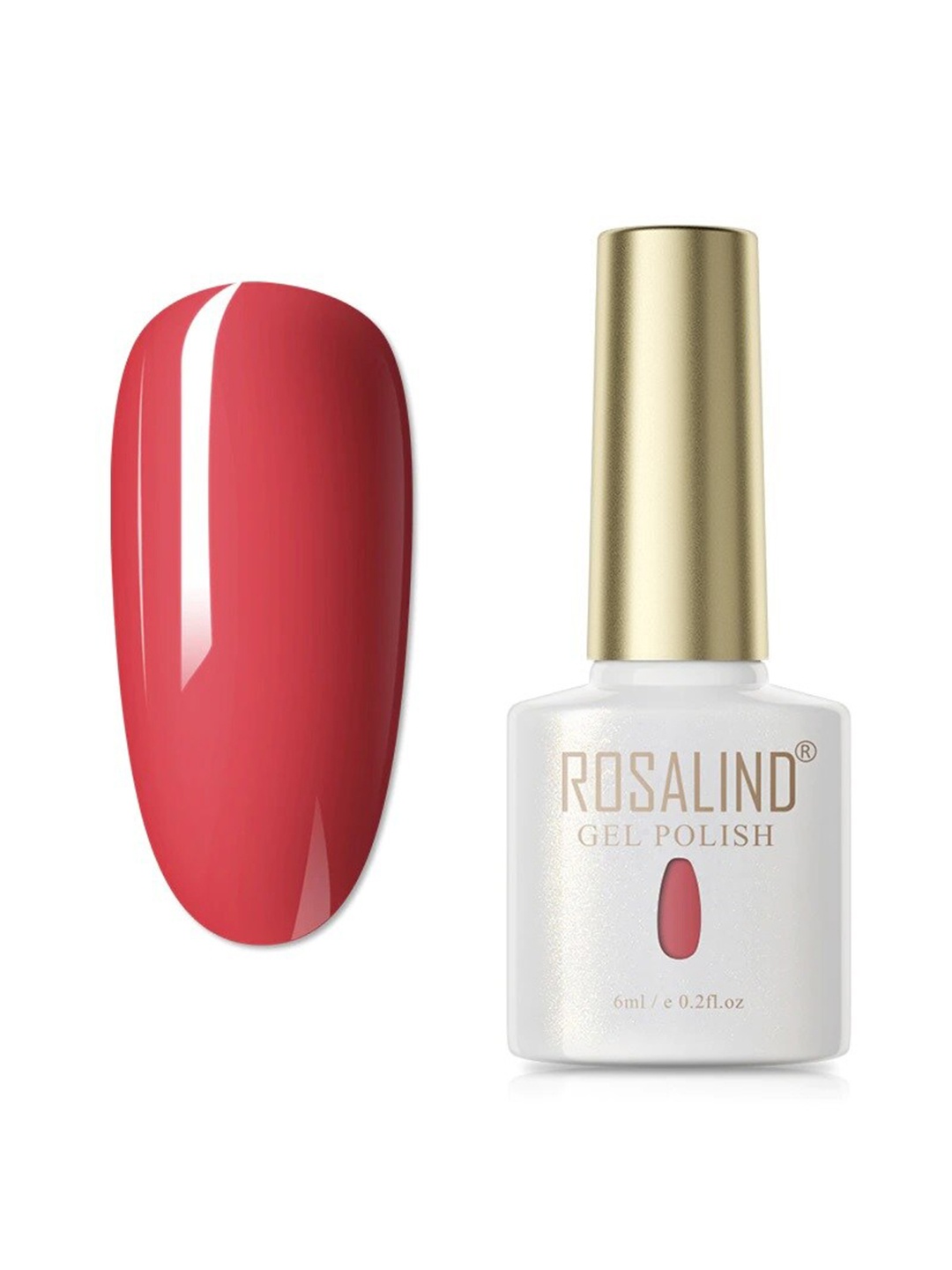 

ROSALIND Pure Color Soak-Off UV/LED Gel Nail Polish - PX008, Red
