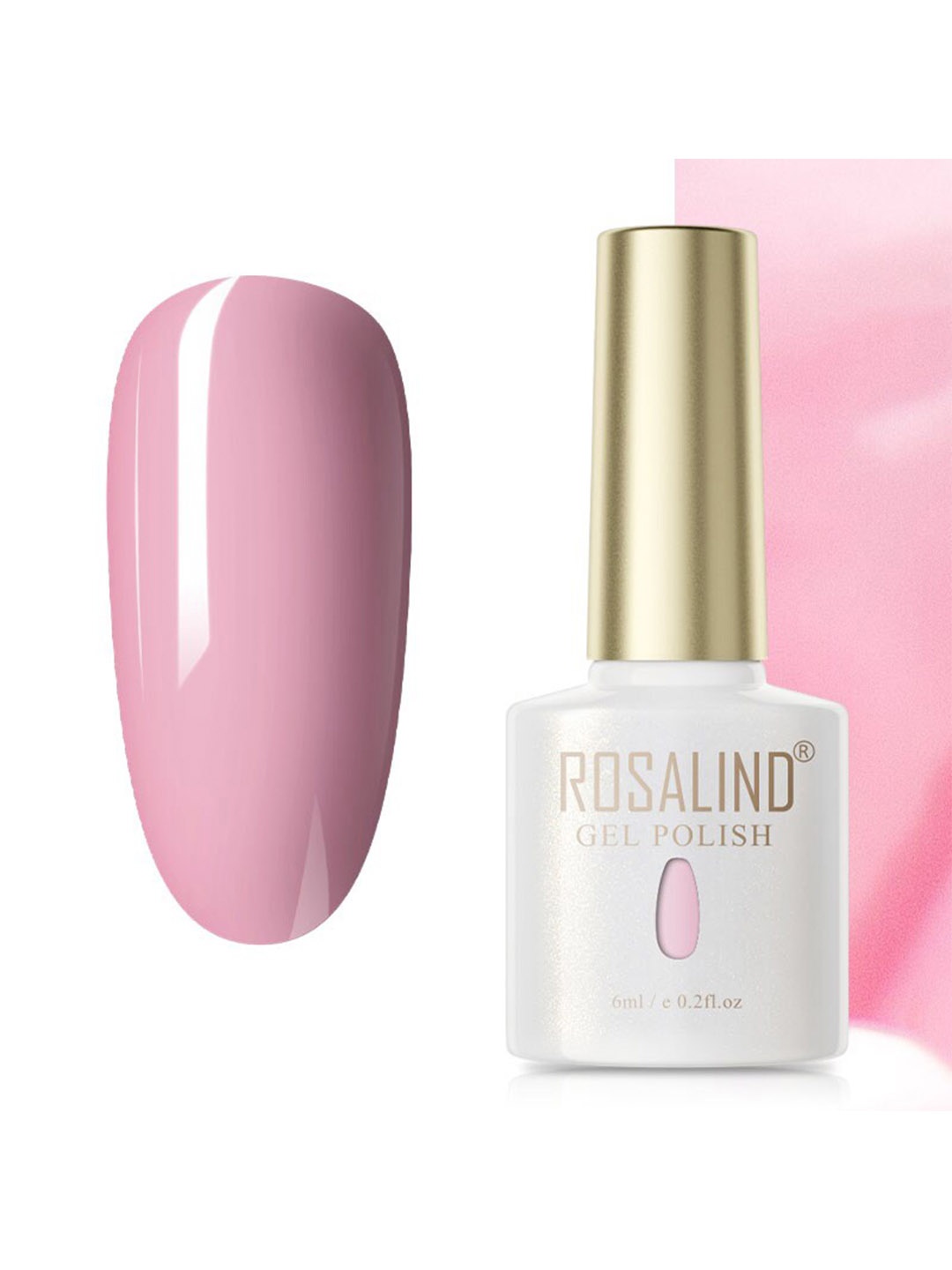 

ROSALIND Pure Color Soak-Off UV/LED Gel Nail Polish - PX041, Pink