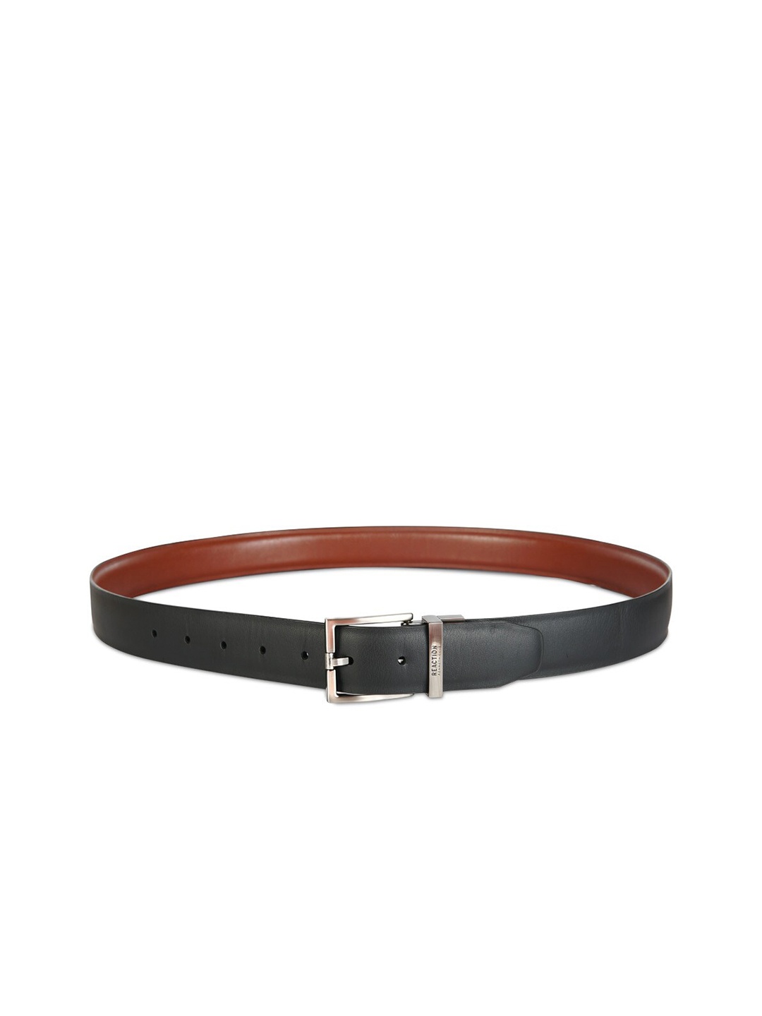 

Kenneth Cole Men Brown Leather Belt