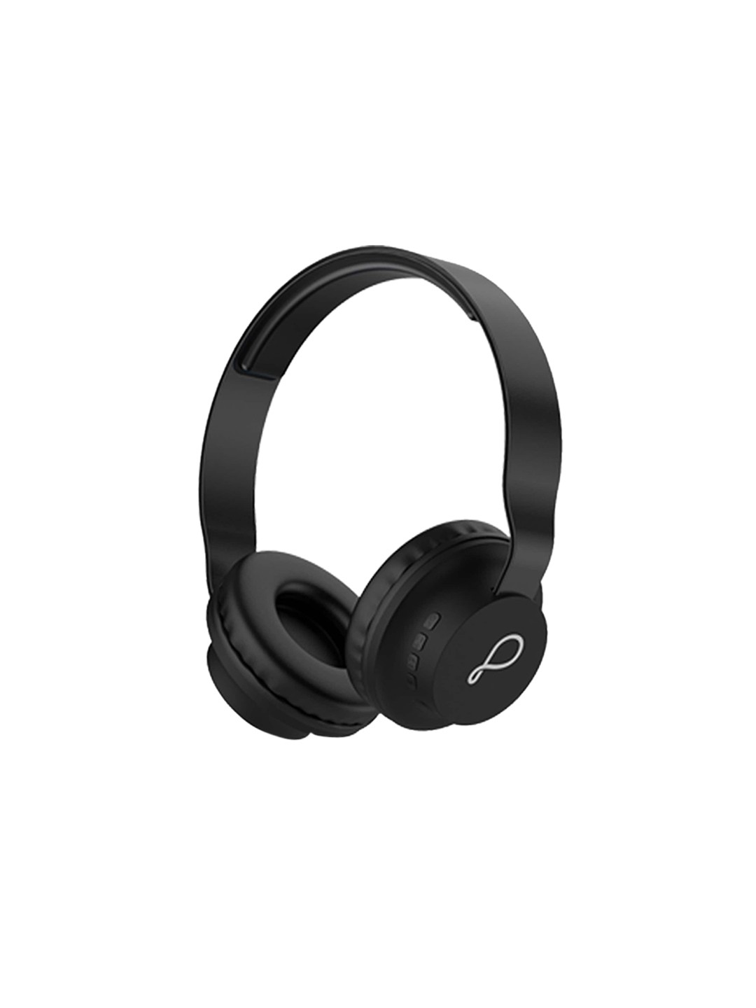 

pebble Evolve Wireless On- Ear Headphone with Mic With True HD Sound Enhanced Bass - Black