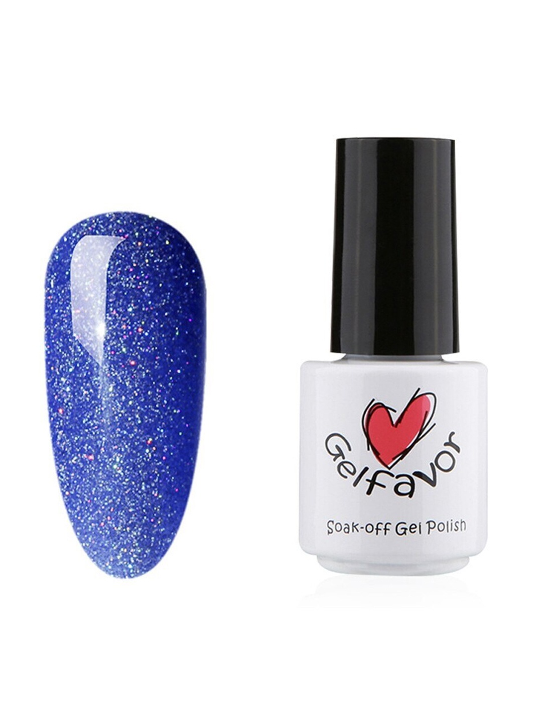 

Gelfavor Pure Color Soak-Off UV LED Long-Lasting Gel Nail Polish - R24, Blue