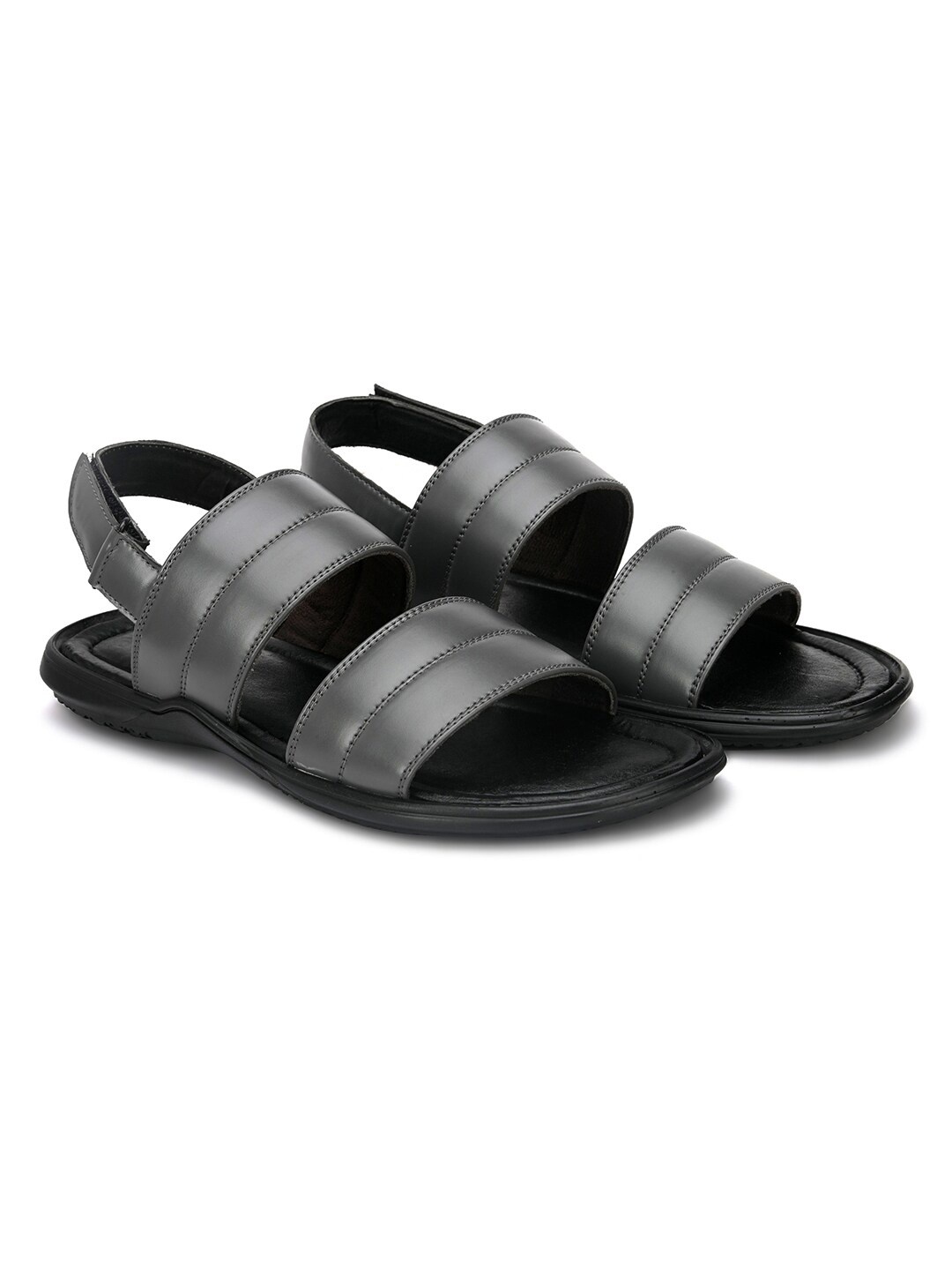 

ALBERTO MORENO Men Grey Comfort Sandals